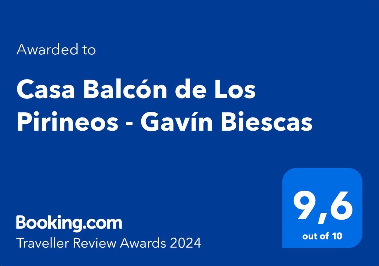Casa Balcon De Los Pirineos - Gavin Biescas Ngoại thất bức ảnh
