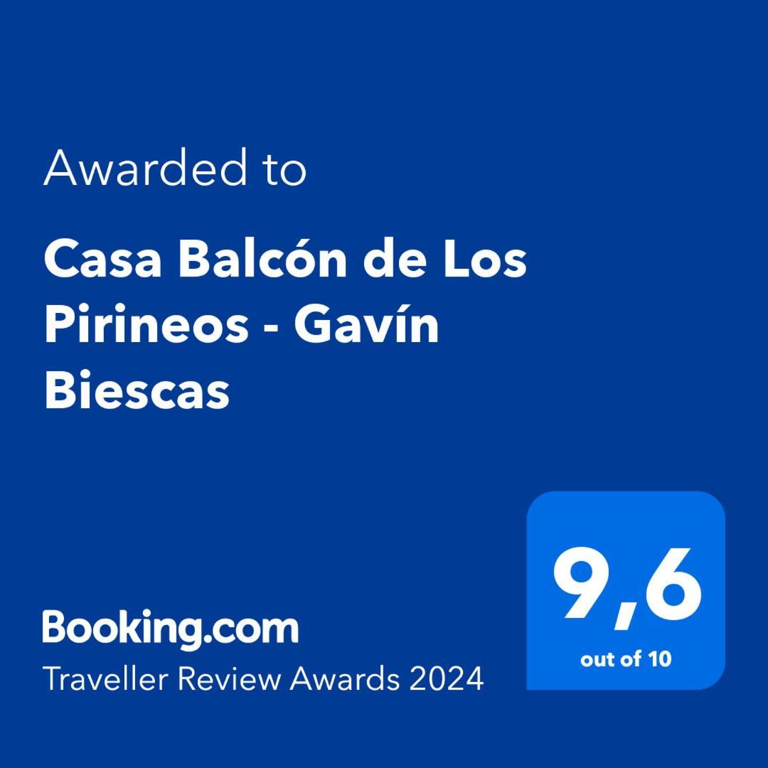 Casa Balcon De Los Pirineos - Gavin Biescas Ngoại thất bức ảnh